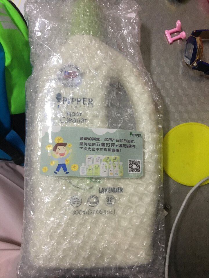 PIPPER 沛柏进口地板清洁剂天然免冲洗瓷砖开荒可用于大理石瓷砖木板等FDA认证SGS认证怎么样，好用吗，口碑，心得，评价，试用报告,第2张