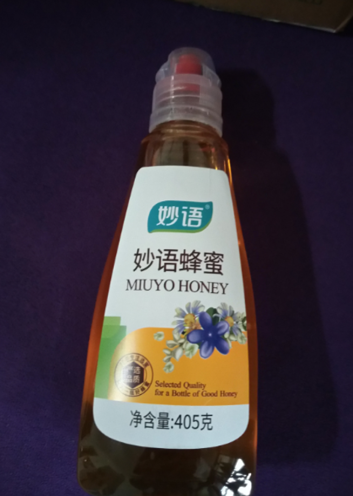 妙语（MiuYo）纯净天然农家自产土取蜂蜜 山花405g*1瓶怎么样，好用吗，口碑，心得，评价，试用报告,第4张