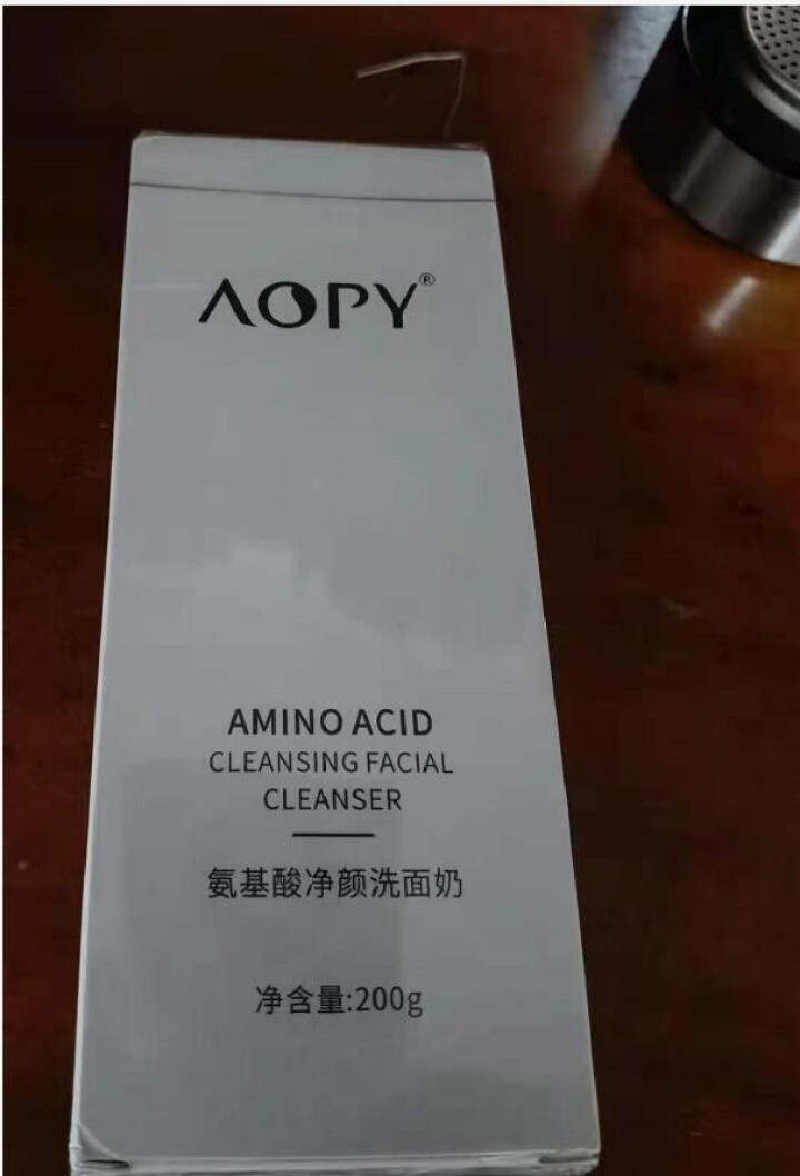 AOPY 氨基酸净颜洗面奶女男士洁面乳（清洁毛孔 补水保湿 清爽控油）护肤洗面奶 200g 氨基酸净颜洗面奶200g怎么样，好用吗，口碑，心得，评价，试用报告,第4张