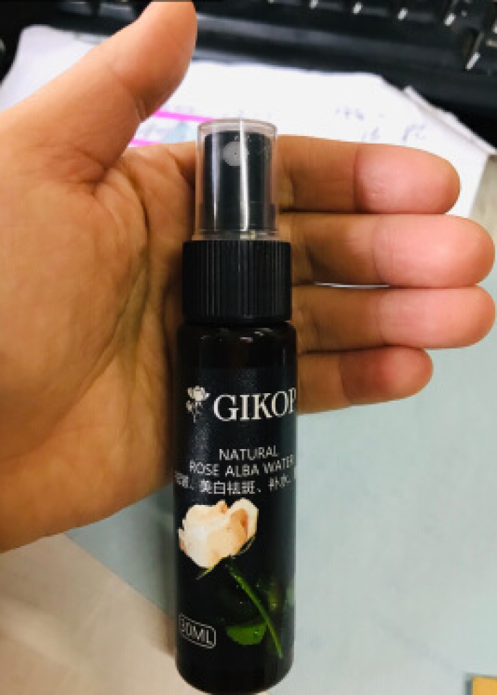 GIKOP保加利亚有机白玫瑰纯露爽肤水喷雾 补水保湿 焕白控油 滋润营养 紧致毛孔男女适用 白玫瑰30ML怎么样，好用吗，口碑，心得，评价，试用报告,第2张