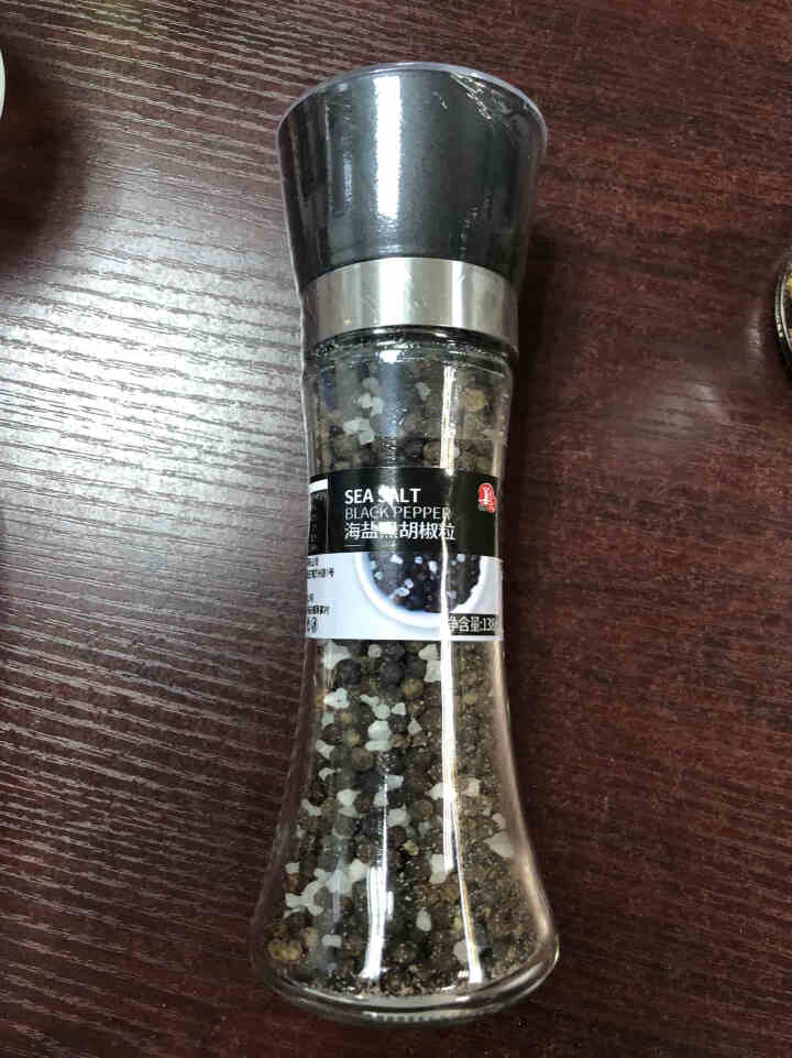 姜老大 海盐黑胡椒粒138g 健身混合调味料黑胡椒粉研磨 牛肉粉 出口品质 香辛料 西餐牛排烤肉 海盐黑胡椒138g+混合调味料128g怎么样，好用吗，口碑，心,第3张