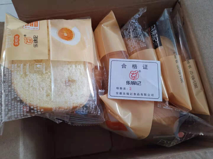 乐锦记多多多多C鲜吐司面包400g整箱代餐早餐营养休闲零食 金橙味怎么样，好用吗，口碑，心得，评价，试用报告,第4张