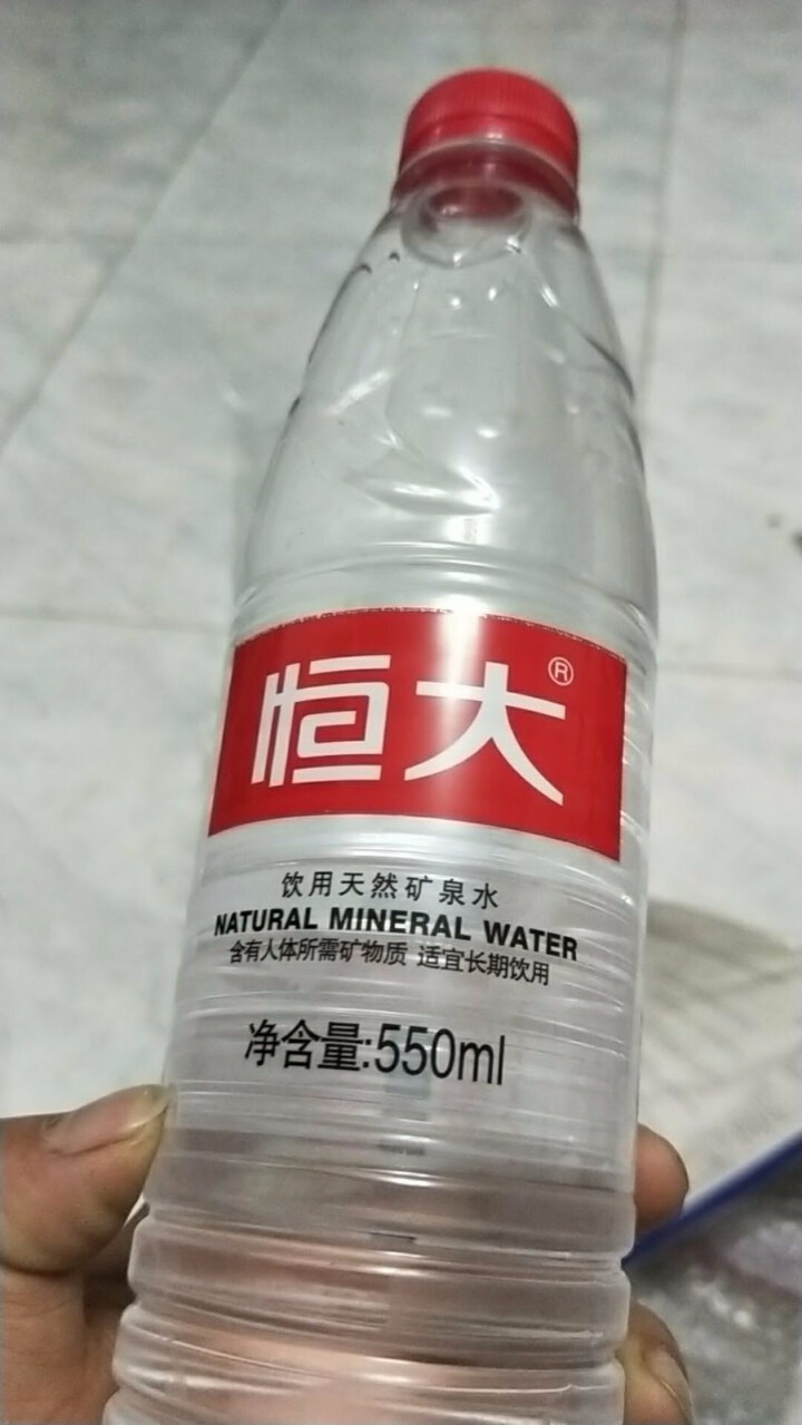 【整箱买一送一】恒大 天然矿泉水饮用水瓶装水非纯净水 550ml*1瓶（样品不售卖）怎么样，好用吗，口碑，心得，评价，试用报告,第3张