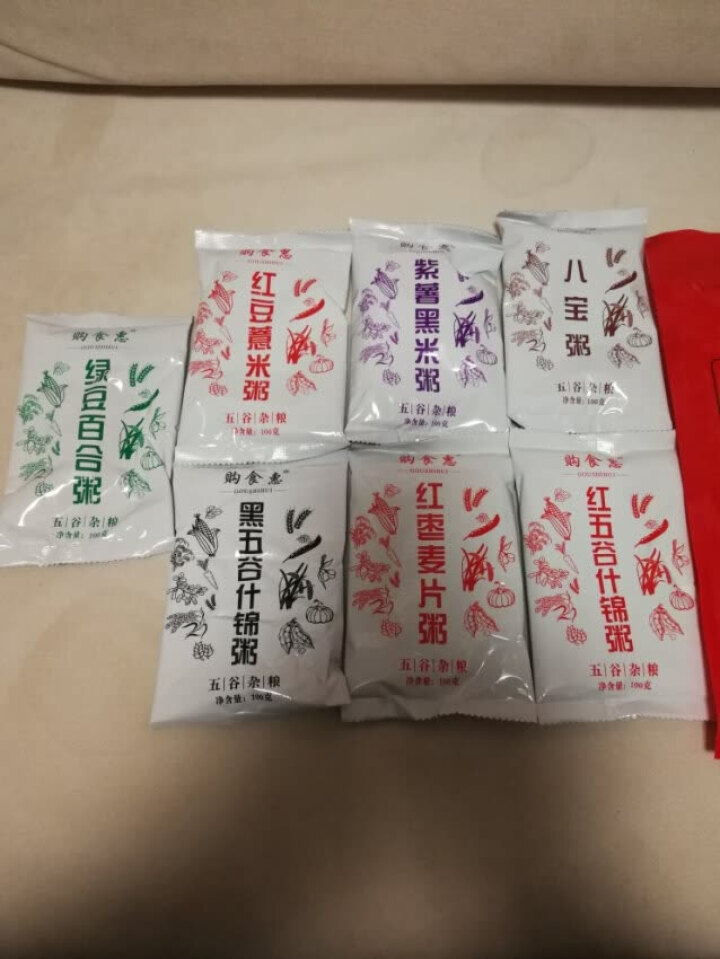 购食惠 7日粥道 五谷杂粮 粥米 7种700g（粥米 粗粮 组合 杂粮 八宝粥原料）怎么样，好用吗，口碑，心得，评价，试用报告,第4张