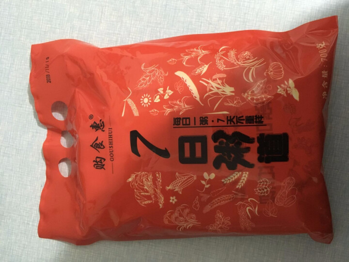 购食惠 7日粥道 五谷杂粮 粥米 7种700g（粥米 粗粮 组合 杂粮 八宝粥原料）怎么样，好用吗，口碑，心得，评价，试用报告,第2张