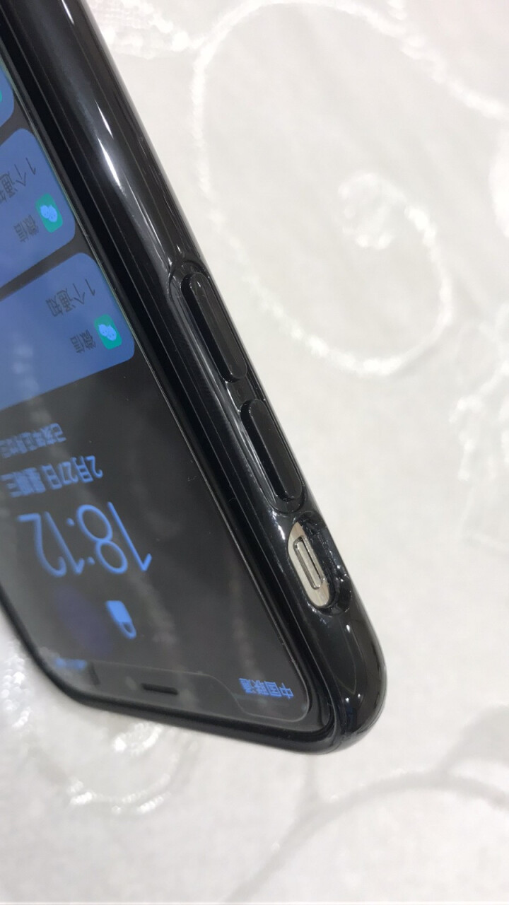 迪沃 苹果X/XS/XR手机壳iPhoneXS Max保护套 简约全包透明硬壳 防摔超薄 iphoneX/Xs黑色怎么样，好用吗，口碑，心得，评价，试用报告,第4张