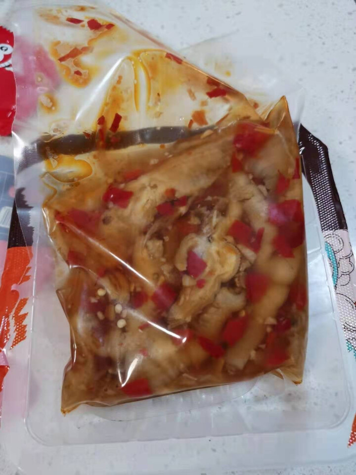 膳谷瑞 无骨凤爪 去骨柠檬酸辣香辣鸡爪即食卤味肉干肉脯零食 中辣200g怎么样，好用吗，口碑，心得，评价，试用报告,第3张