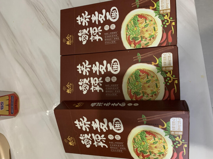 想念面条 酸辣荞麦面 挂面粗粮宽面条344g*3盒6人份 非油炸方便面怎么样，好用吗，口碑，心得，评价，试用报告,第2张