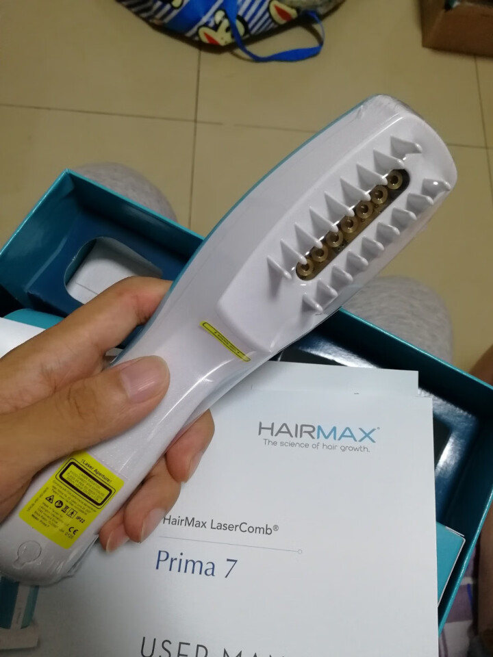 HairMax Prima7激光生发梳 防脱发控油按摩强健发根 光束健发增发梳子怎么样，好用吗，口碑，心得，评价，试用报告,第5张