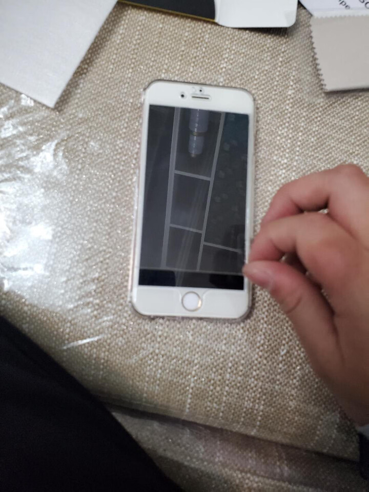 晶罡 iphone6s护盾手机壳苹果6/7/8plus双面全包防摔保护套潮男女款透明新款带钢化膜外套 苹果6/6S,第5张