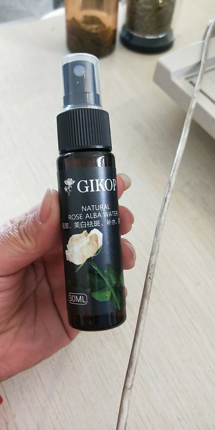 GIKOP保加利亚有机白玫瑰纯露爽肤水喷雾 补水保湿 焕白控油 滋润营养 紧致毛孔男女适用 白玫瑰30ML怎么样，好用吗，口碑，心得，评价，试用报告,第2张