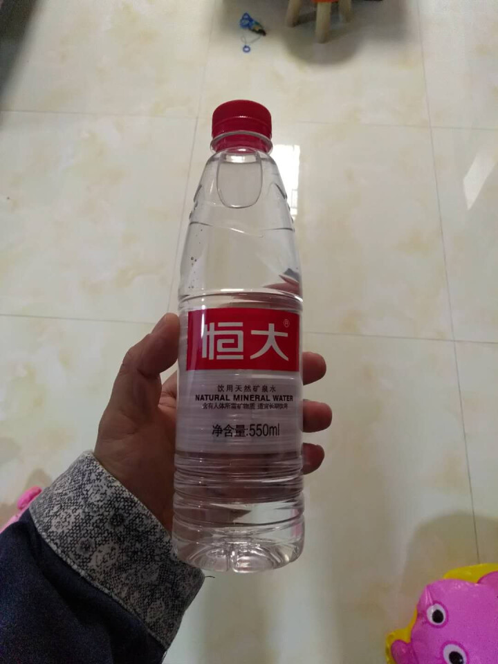 【整箱买一送一】恒大 天然矿泉水饮用水瓶装水非纯净水 550ml*1瓶（样品不售卖）怎么样，好用吗，口碑，心得，评价，试用报告,第3张