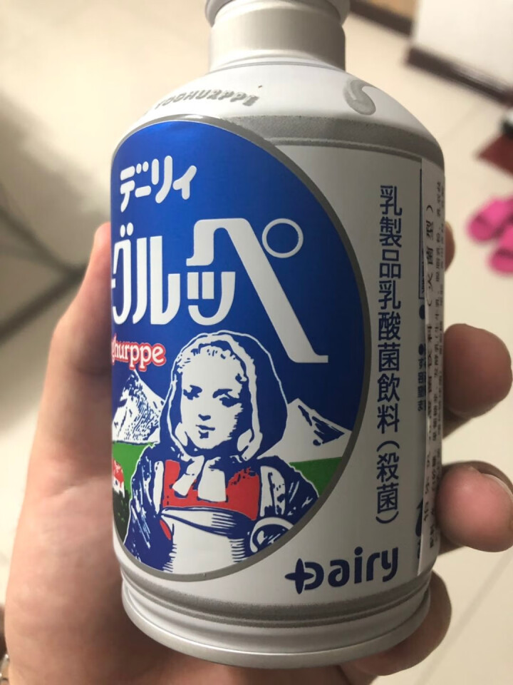 怡乐贝日本原装进口乳酸菌饮料铝罐包装290g  南日本九州原产牛奶怎么样，好用吗，口碑，心得，评价，试用报告,第4张