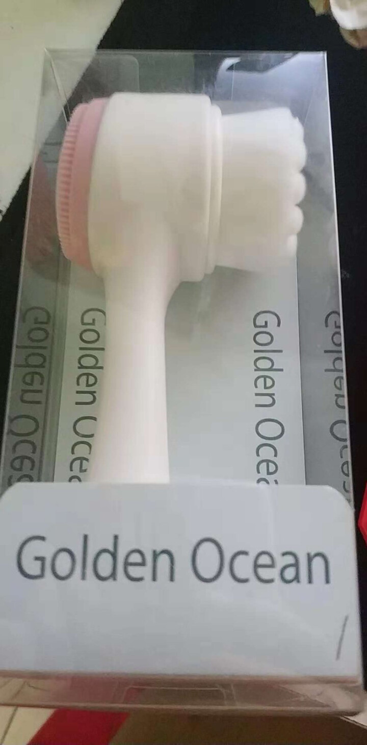 GoldenOcean金海洋洗脸刷洁面仪软毛手动深层清洁神器洁颜毛孔抖音家用网红刷脸刷子 粉色怎么样，好用吗，口碑，心得，评价，试用报告,第2张