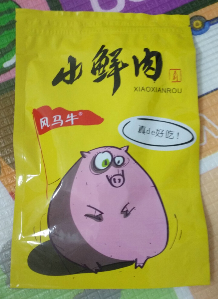 风马牛猪肉脯小鲜肉108g 靖江特产2019新品正付片袋装 肉质类零食休闲食品 1袋原味怎么样，好用吗，口碑，心得，评价，试用报告,第2张