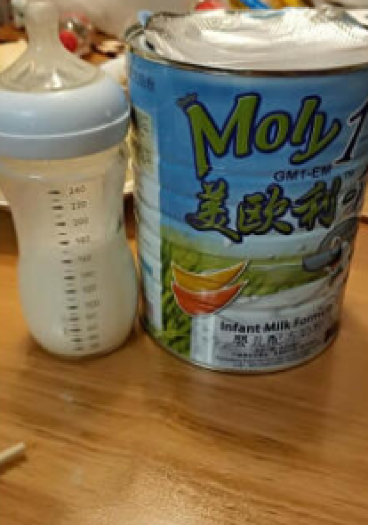 美欧利（MOLY） 进口婴儿配方奶粉1段   (0,第4张