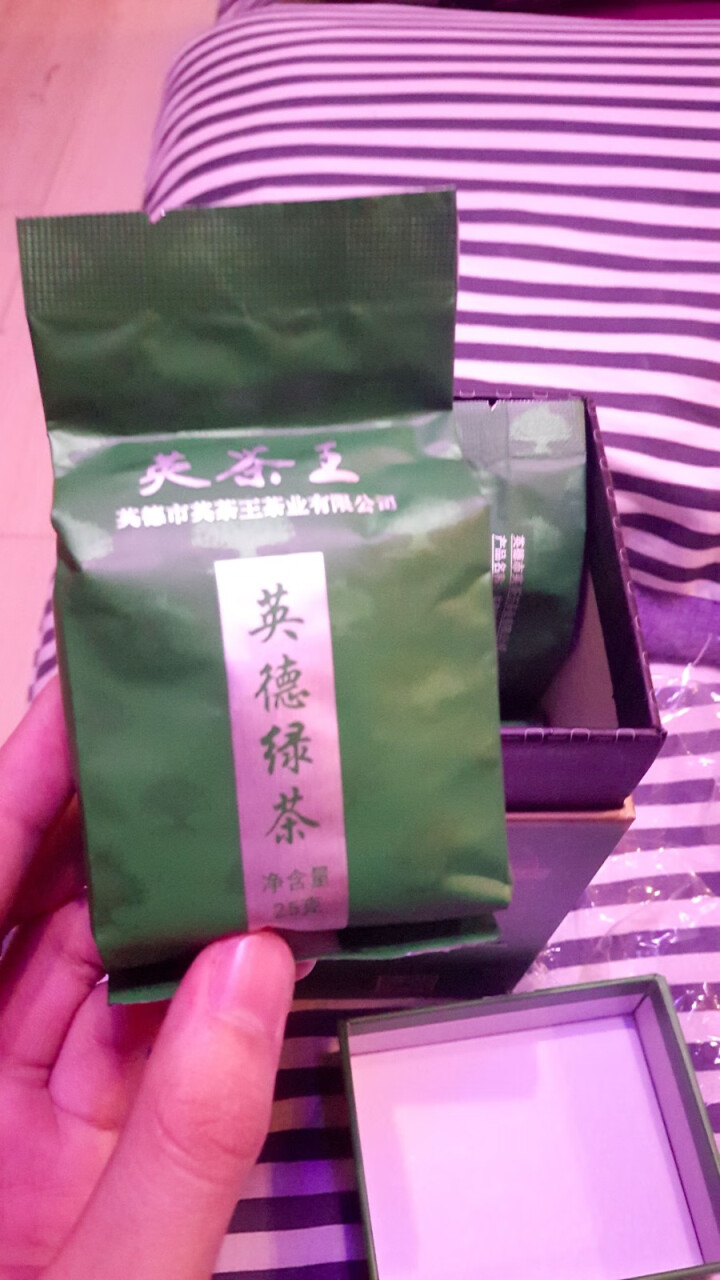 英茶王 炒青绿茶 养生茶 生态好茶 英德绿茶   一级100克/盒 炒青绿茶怎么样，好用吗，口碑，心得，评价，试用报告,第4张