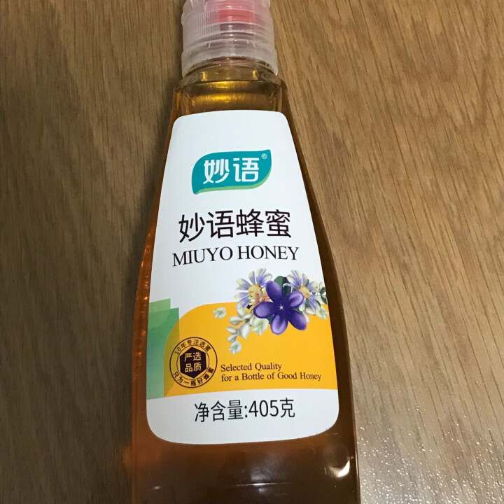 妙语（MiuYo）纯净天然农家自产土取蜂蜜 405g*1瓶怎么样，好用吗，口碑，心得，评价，试用报告,第4张