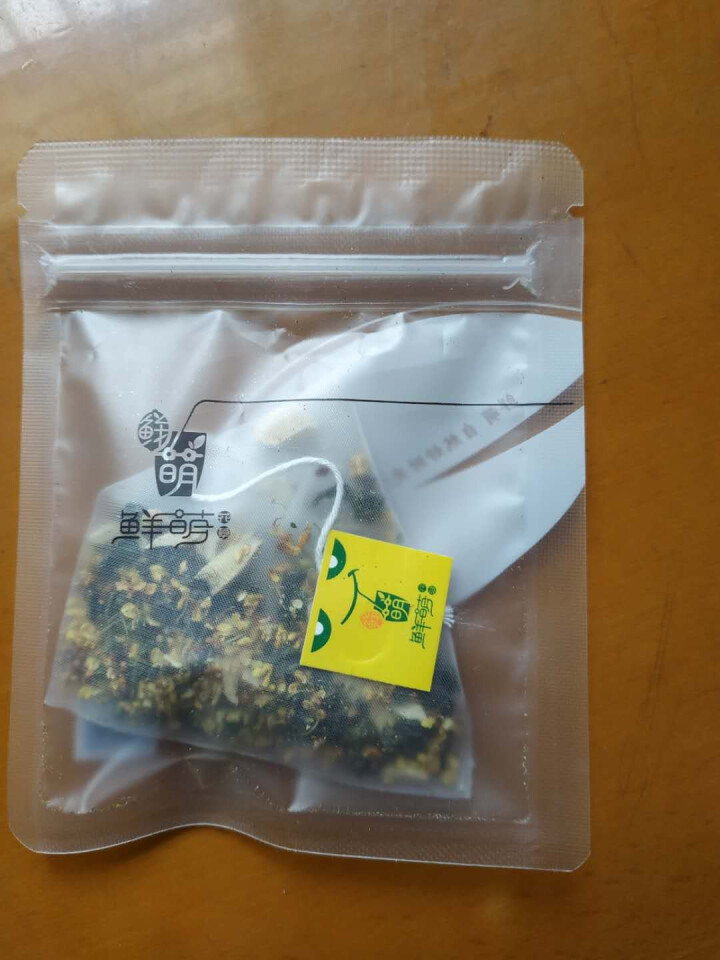 鲜萌花草茶 星恋桂花乌龙花茶 花草茶独立三角茶包 安溪铁观音桂花浓香组合茶 冷泡茶包养生茶12袋/盒怎么样，好用吗，口碑，心得，评价，试用报告,第3张