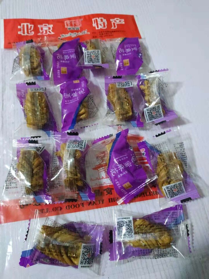 御食园 蜜麻花糖耳朵108g北京特产红糖麻花小麻花怎么样，好用吗，口碑，心得，评价，试用报告,第3张