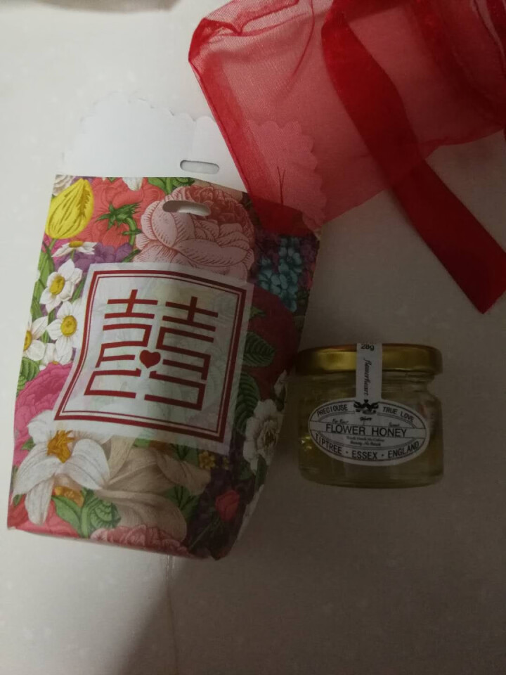 花蕊 喜蜜 宁波特产 婚礼喜蜜 聚会伴手礼 便携装蜂蜜 特惠 京东派送 复古玫瑰囍单瓶装 28g金盖怎么样，好用吗，口碑，心得，评价，试用报告,第6张