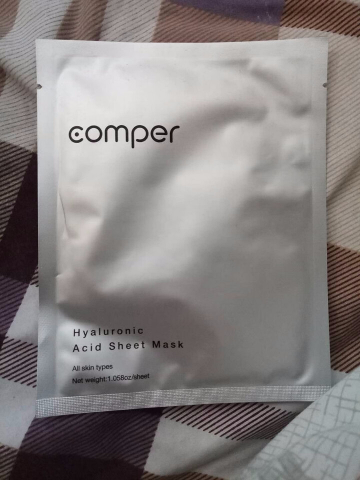 comper 美容仪 智能家用 RF射频美容器 EMS微电流V脸紧致肌肤  MASS导入导出 洁面仪 面膜白色 30gx1片/单片装怎么样，好用吗，口碑，心得，,第2张