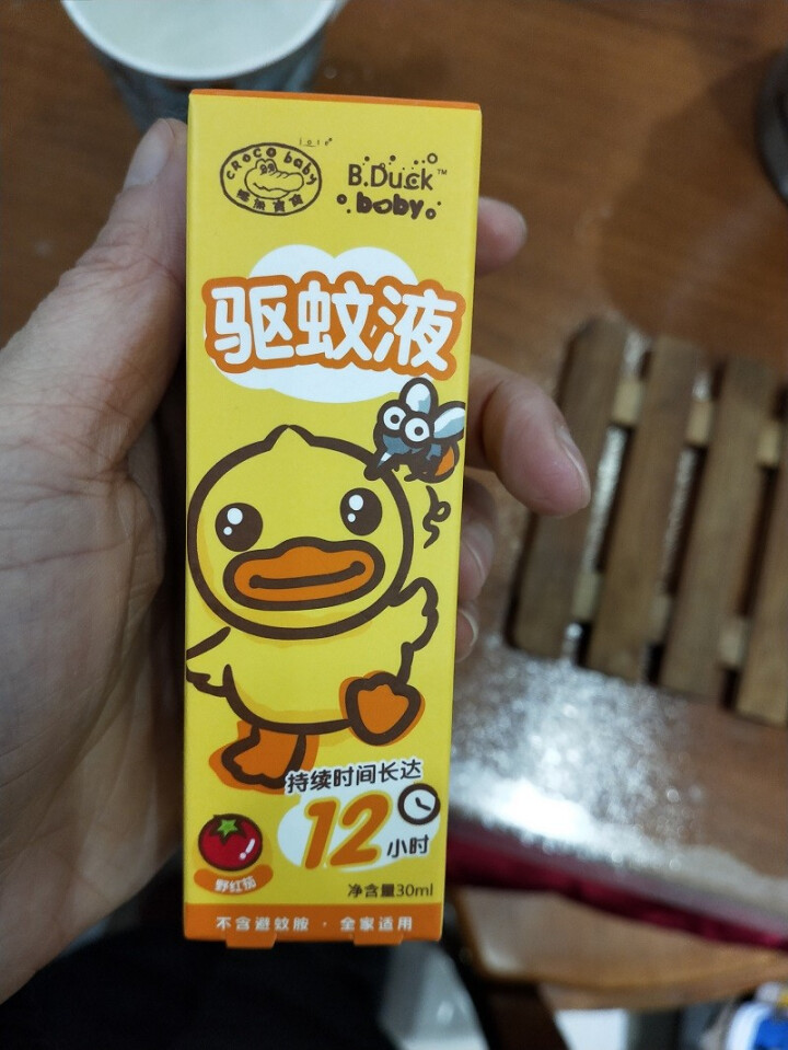 鳄鱼宝宝（CrocoBaby） BDUCK小黄鸭 驱蚊液30ml怎么样，好用吗，口碑，心得，评价，试用报告,第2张