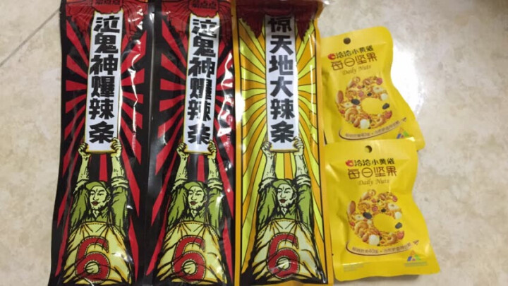 蒙点点网红辣条（72g*3袋）自营休闲零食湖南特产零食小吃魔鬼辣麻辣儿时怀旧辣条办公零食 惊天地108g一袋+泣鬼神72g*2袋怎么样，好用吗，口碑，心得，评价,第4张