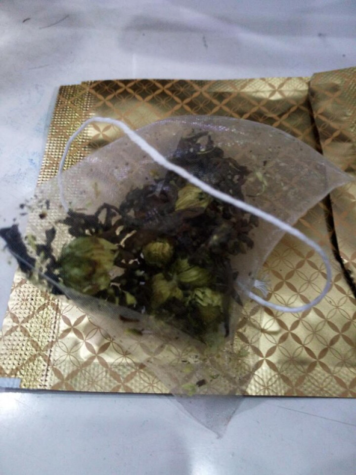 中茶清茶菊花普洱茶养生茶叶袋泡花茶10包一盒25g 菊花普洱试用装(1袋)怎么样，好用吗，口碑，心得，评价，试用报告,第4张