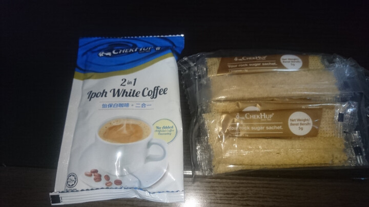 【买就送杯+试饮】泽合怡保白咖啡 马来西亚泽合咖啡 二合一速溶咖啡粉袋装 /香浓/原味 二合一x1袋（独立冰糖包）怎么样，好用吗，口碑，心得，评价，试用报告,第4张