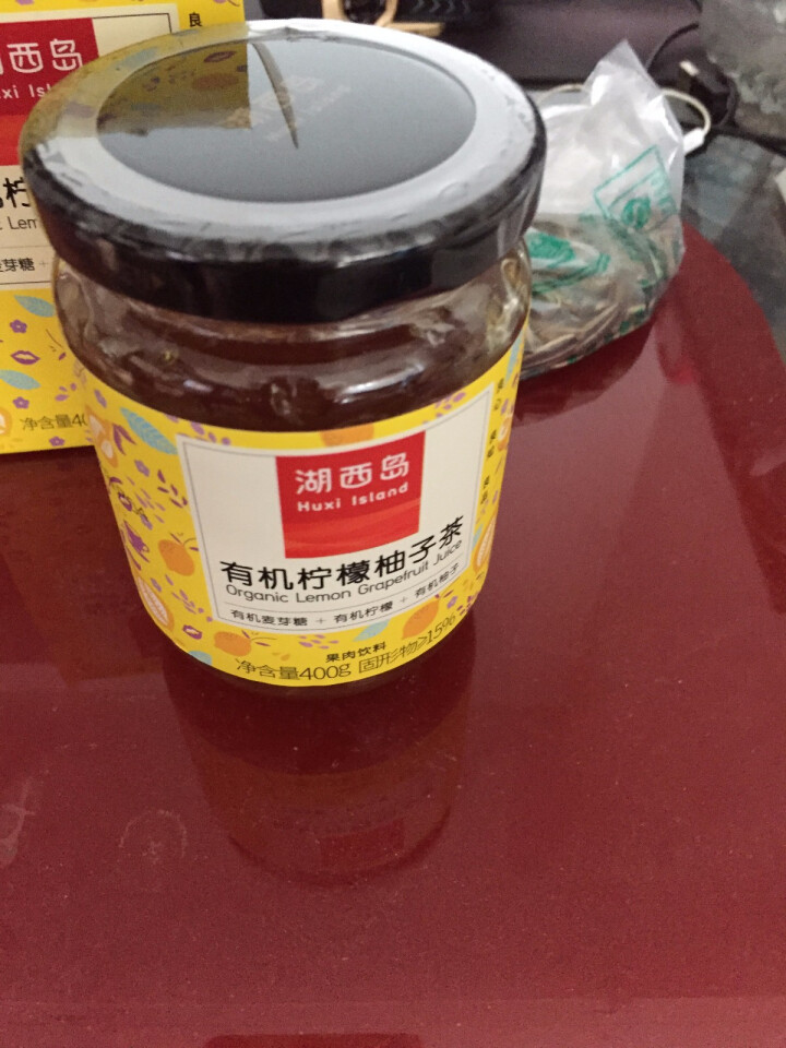 湖西岛 买2赠1 柠檬柚子茶400g 清新原汁原味饮品茶 有机认证健康养生茶 包邮怎么样，好用吗，口碑，心得，评价，试用报告,第3张