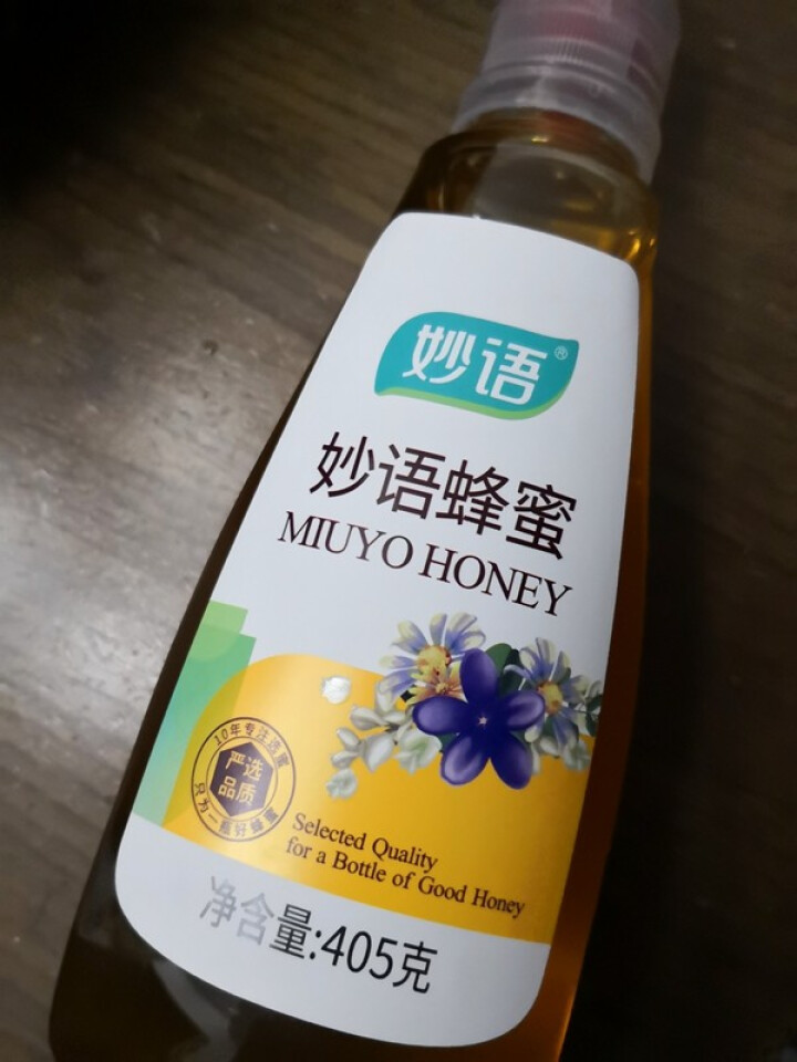 妙语（MiuYo）纯净天然农家自产土取蜂蜜 405g*1瓶怎么样，好用吗，口碑，心得，评价，试用报告,第4张