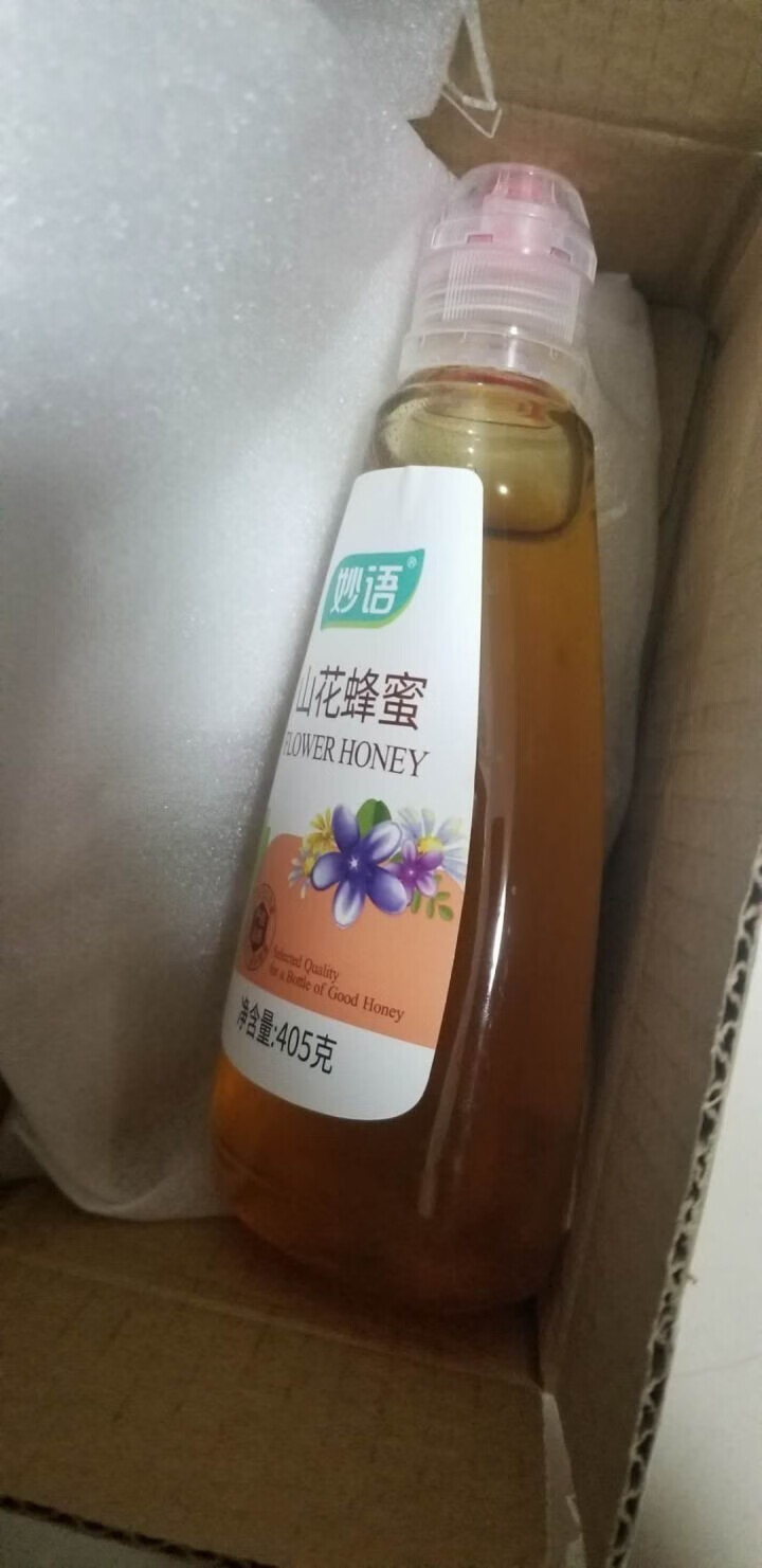 妙语（MiuYo）纯净天然农家自产土取蜂蜜 山花405g*1瓶怎么样，好用吗，口碑，心得，评价，试用报告,第4张