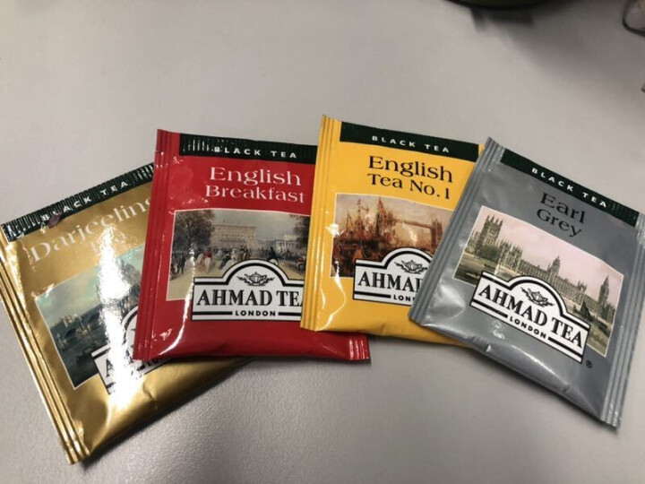 【赠马克杯】英国亚曼(AHMAD TEA)伯爵红茶 经典组合装大吉岭英式早餐袋泡红茶2g*20包怎么样，好用吗，口碑，心得，评价，试用报告,第2张