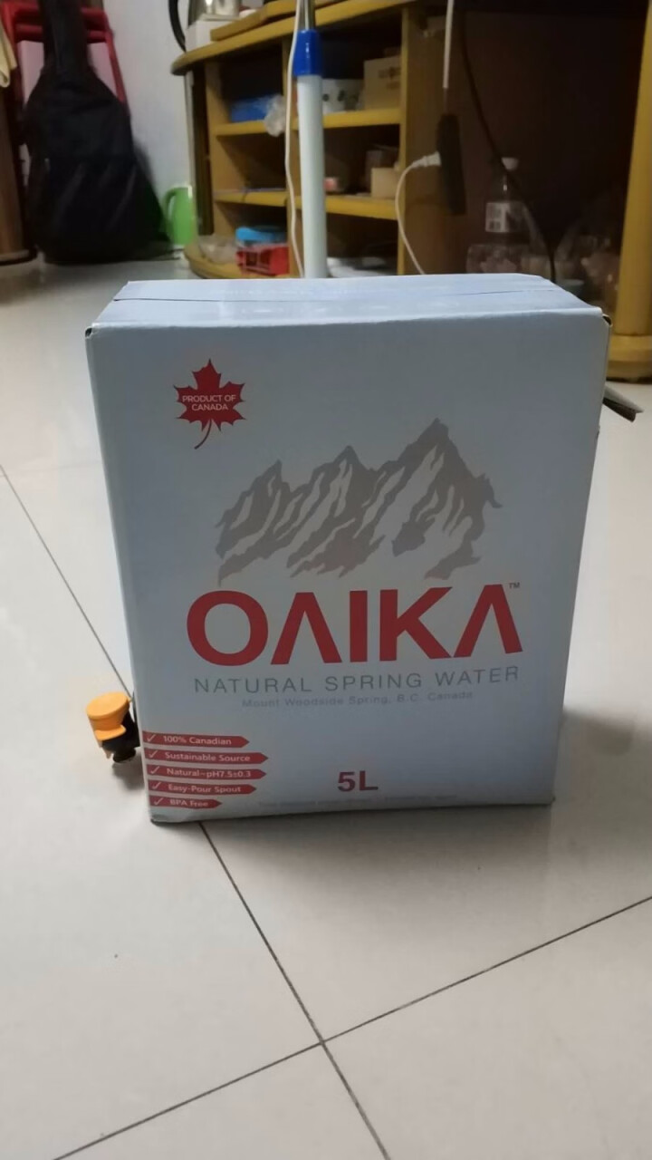 加拿大原装进口班芙OAIKA天然饮用水5L（家庭装饮用山泉水） 5L怎么样，好用吗，口碑，心得，评价，试用报告,第2张