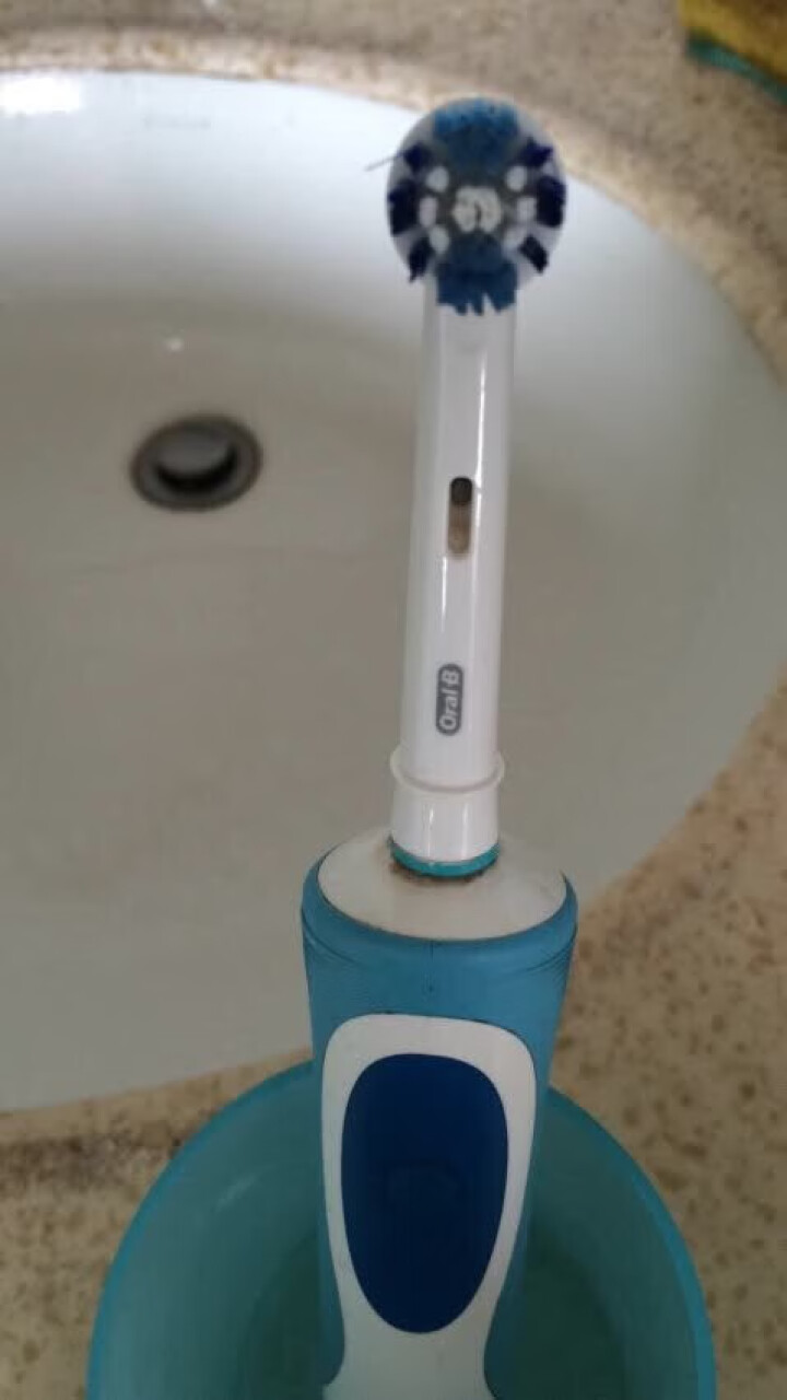 博朗 欧乐B（Oralb）电动牙刷头 4支装 精准清洁型 适配成人2D/3D全部型号 EB20,第3张