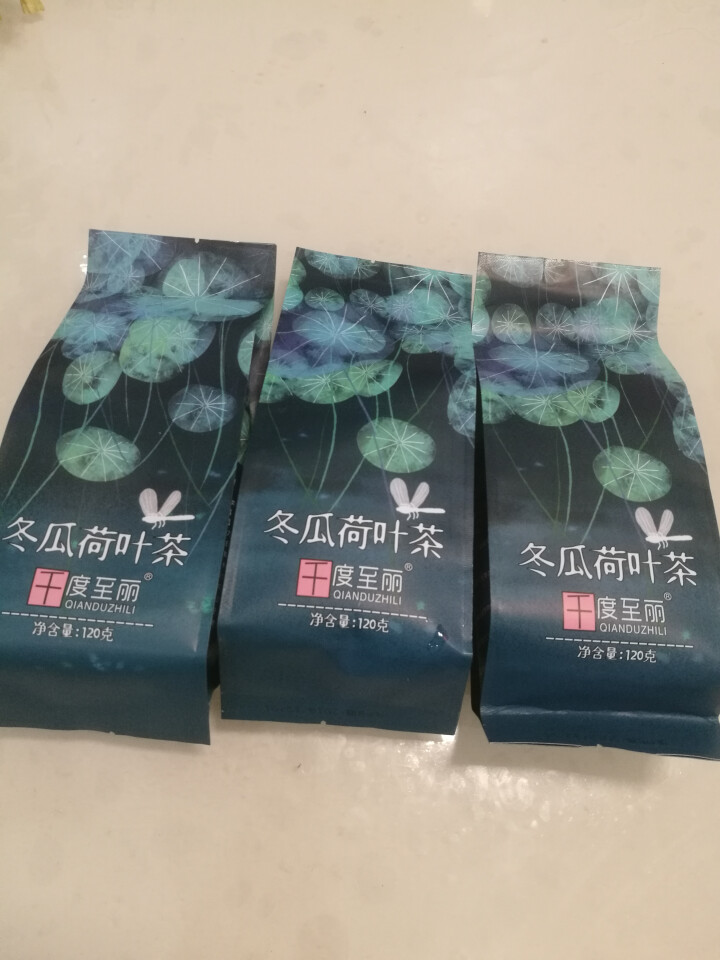 《千度至丽》冬瓜荷叶茶 冬瓜茶 荷叶茶 120克 买1袋发3袋包邮怎么样，好用吗，口碑，心得，评价，试用报告,第3张