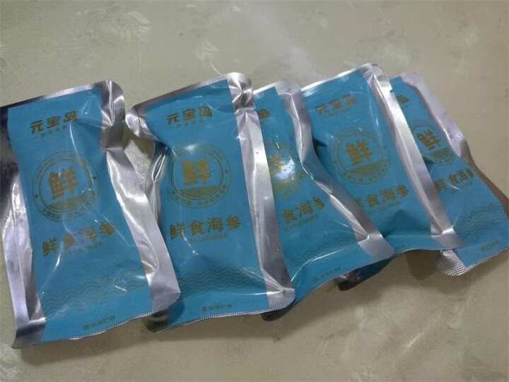 元宝岛 大连鲜食海参 125g 5只 礼盒装 海鲜水产怎么样，好用吗，口碑，心得，评价，试用报告,第2张