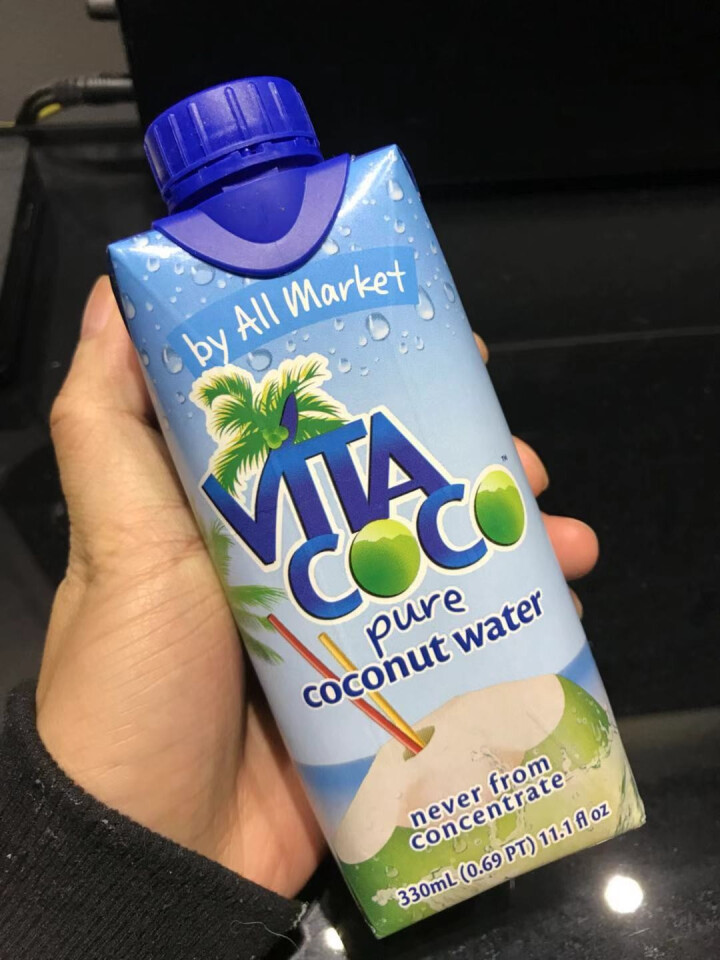 唯他可可（Vita Coco）天然椰子水进口NFC果汁饮料330ml*4瓶怎么样，好用吗，口碑，心得，评价，试用报告,第2张