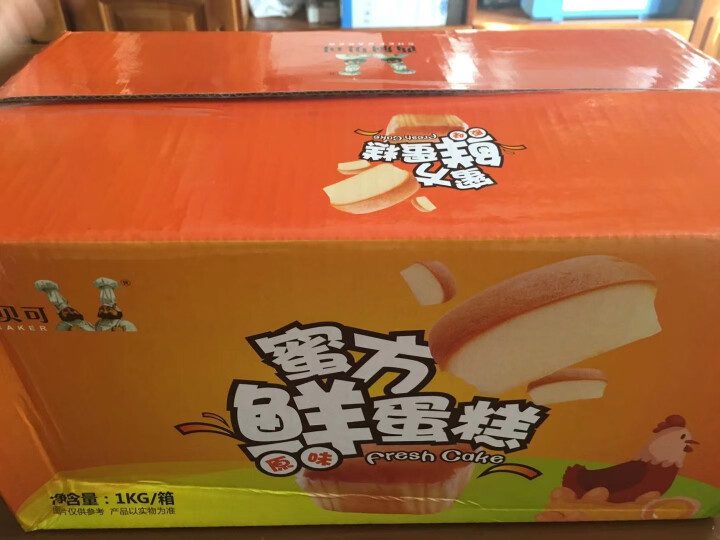 西厨贝可蜜方鲜蛋糕 整箱食品营养早餐1000g怎么样，好用吗，口碑，心得，评价，试用报告,第2张