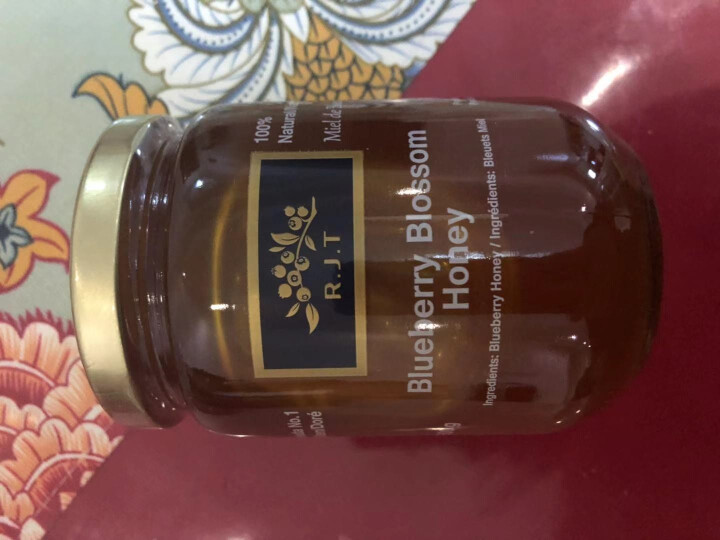 R.J.T蓝莓花蜂蜜 柚子茶柠檬茶冲调 加拿大原装进口蜂蜜500g  有机天然蜂蜜大瓶 500g怎么样，好用吗，口碑，心得，评价，试用报告,第3张