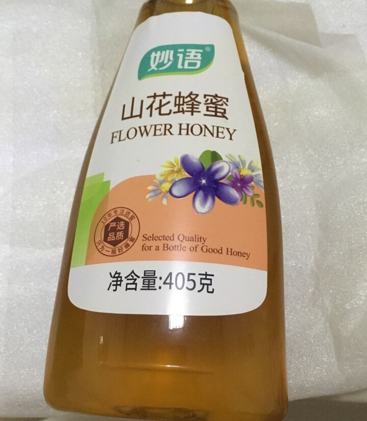 妙语（MiuYo）纯净天然农家自产土取蜂蜜 山花405g*1瓶怎么样，好用吗，口碑，心得，评价，试用报告,第3张