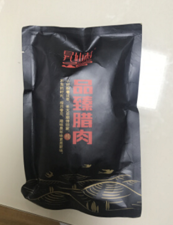 昇仙村 烟熏肉五花肉后腿肉腊肉400g 咸肉四川特产腊味香肠腊肠猪肉 浅黄色 五花怎么样，好用吗，口碑，心得，评价，试用报告,第2张