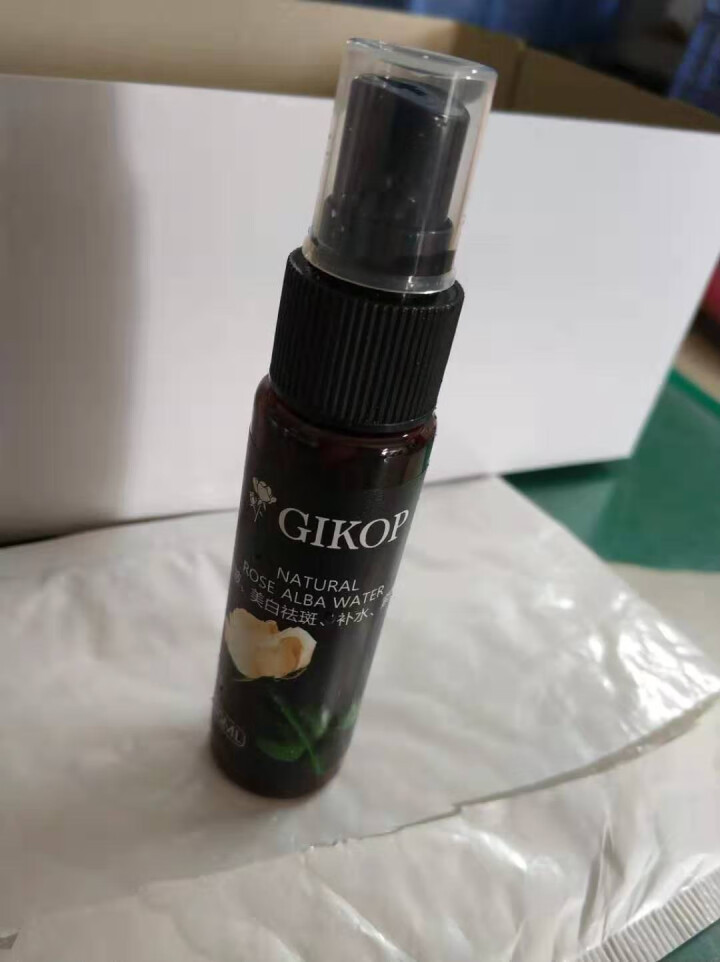 GIKOP保加利亚有机白玫瑰纯露爽肤水喷雾30ml 补水保湿 焕白控油 滋润营养 紧致毛孔 男女通用 30ML怎么样，好用吗，口碑，心得，评价，试用报告,第2张