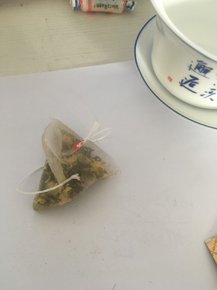 中粮集团中茶清茶菊花普洱茶 茶叶袋泡花草茶10包一盒25g 试用装1袋(单拍不发货)怎么样，好用吗，口碑，心得，评价，试用报告,第4张