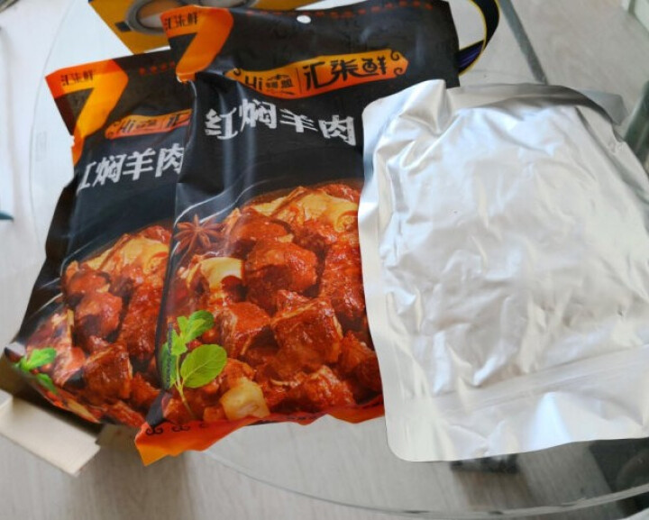 汇柒鲜 红焖羊肉200g/袋*3 卤味熟食火锅食材家常菜 锡盟羊肉怎么样，好用吗，口碑，心得，评价，试用报告,第3张