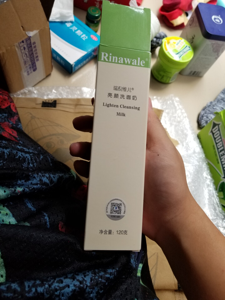 瑞倪维儿化妆品亮颜洗面奶女男通用 洁面乳怎么样，好用吗，口碑，心得，评价，试用报告,第2张