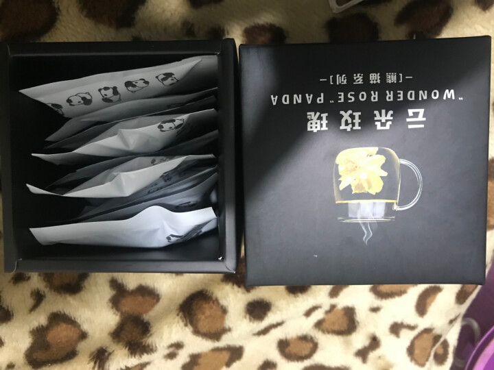 新品上市云朵玫瑰熊猫之花茶 花草茶 茶叶 花冠茶 表情包花茶 可爱 愤怒 害羞 认真脸 害羞脸怎么样，好用吗，口碑，心得，评价，试用报告,第2张