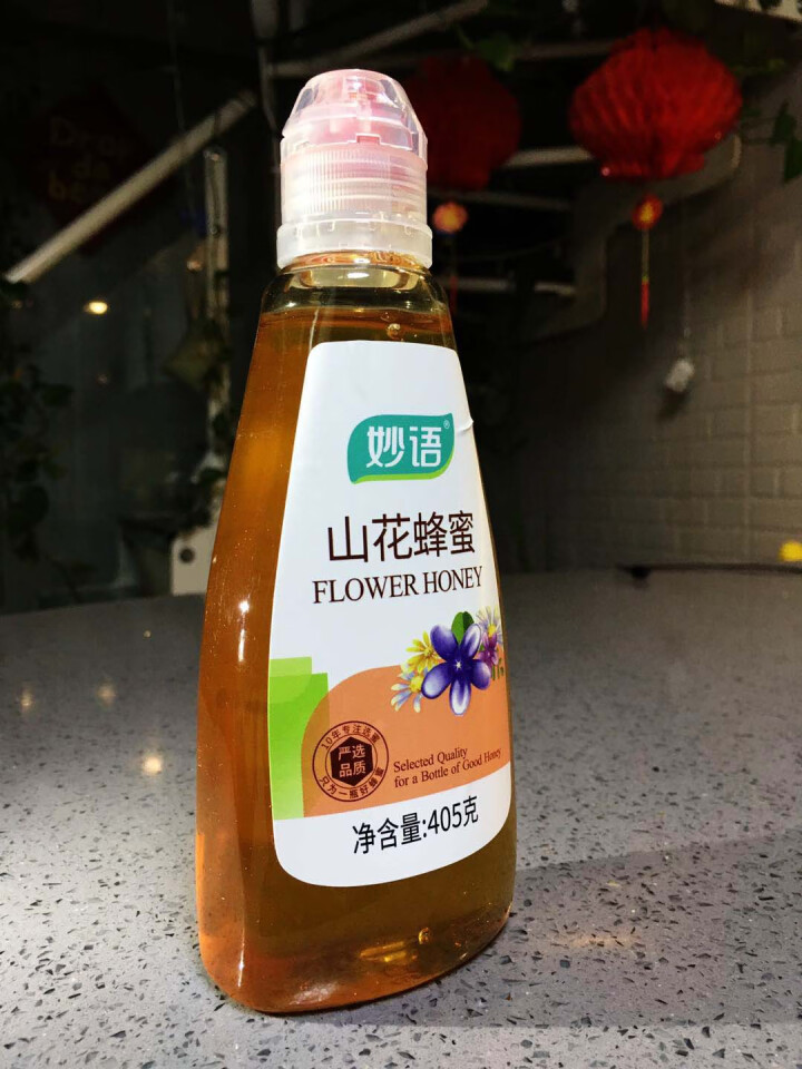 妙语（MiuYo）纯净天然农家自产土取蜂蜜 山花405g*1瓶怎么样，好用吗，口碑，心得，评价，试用报告,第3张