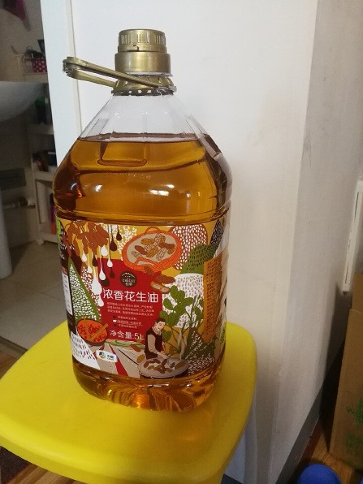 中粮初萃物理压榨一级浓香花生油5L 新榨90天之内新油 食用油充氮保鲜包邮2018年新榨怎么样，好用吗，口碑，心得，评价，试用报告,第2张